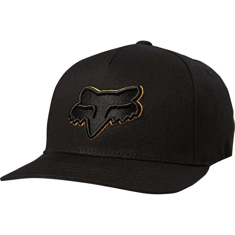 Gorro Lifestyle Niño Snapback Epicycle 110 Negro/Amarillo Fox Racing
