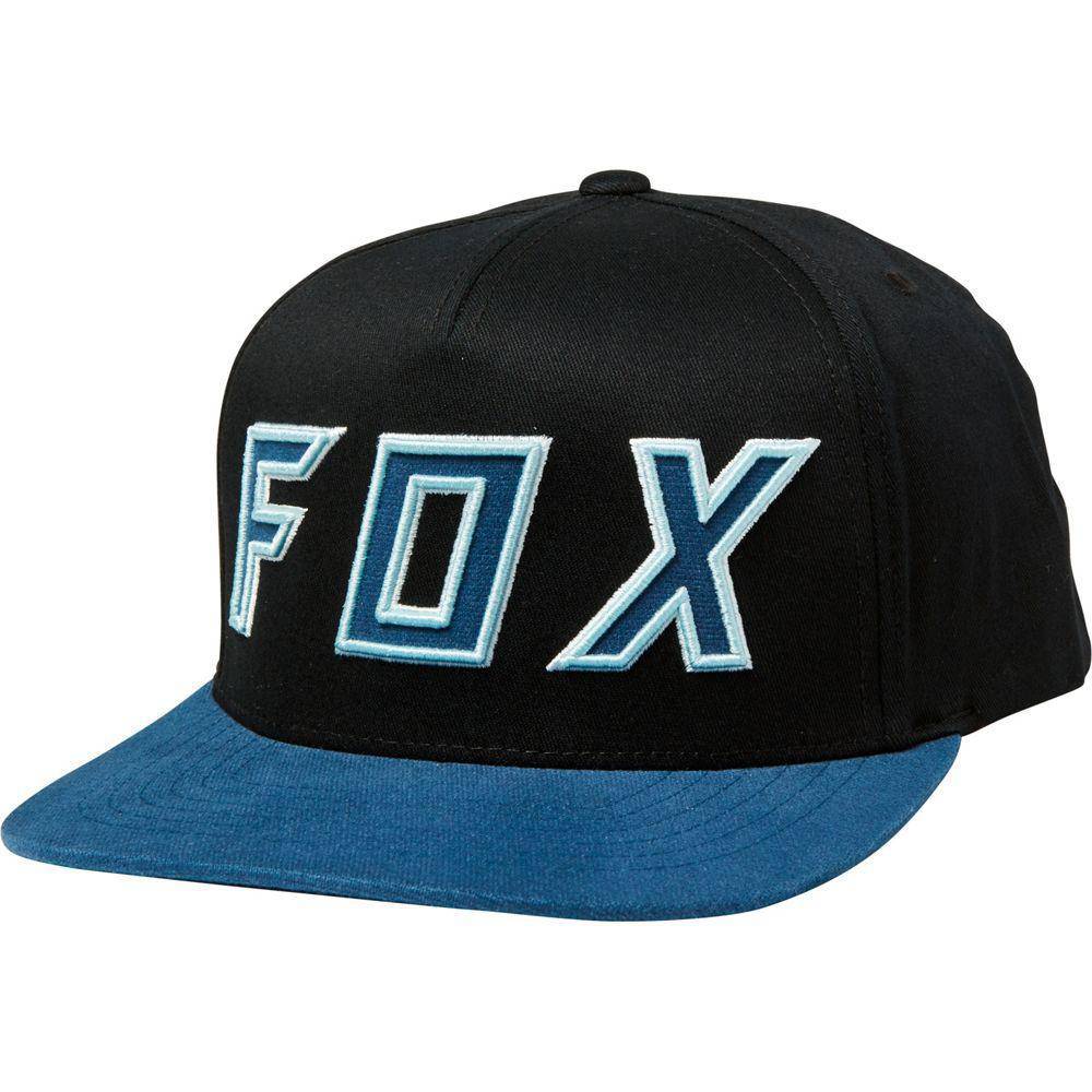 Gorro Lifestyle Posessed Snapback Negro Azul Fox Racing