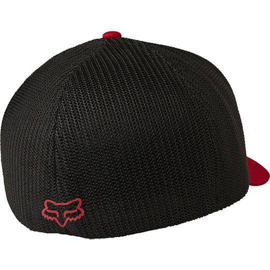 Gorro Lifestyle Requiem Flexfit Rojo Fox Racing - Image 2