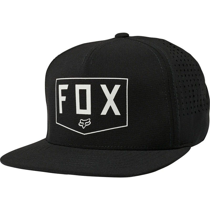 Gorro Lifestyle Snapback Shielded Negro Fox Racing