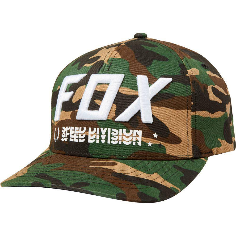 Gorro Lifestyle Threat Flexfit Verde Camo Fox Racing