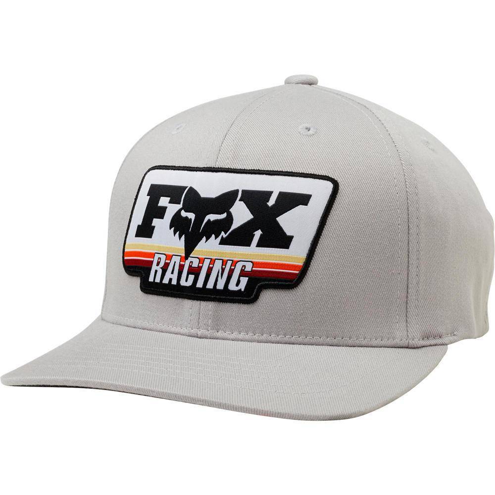 Gorro Lifestyle Throwback 110 Snapback Gris Fox Racing