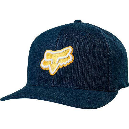 Gorro Lifestyle Transfer Flexfit Azul Fox Racing
