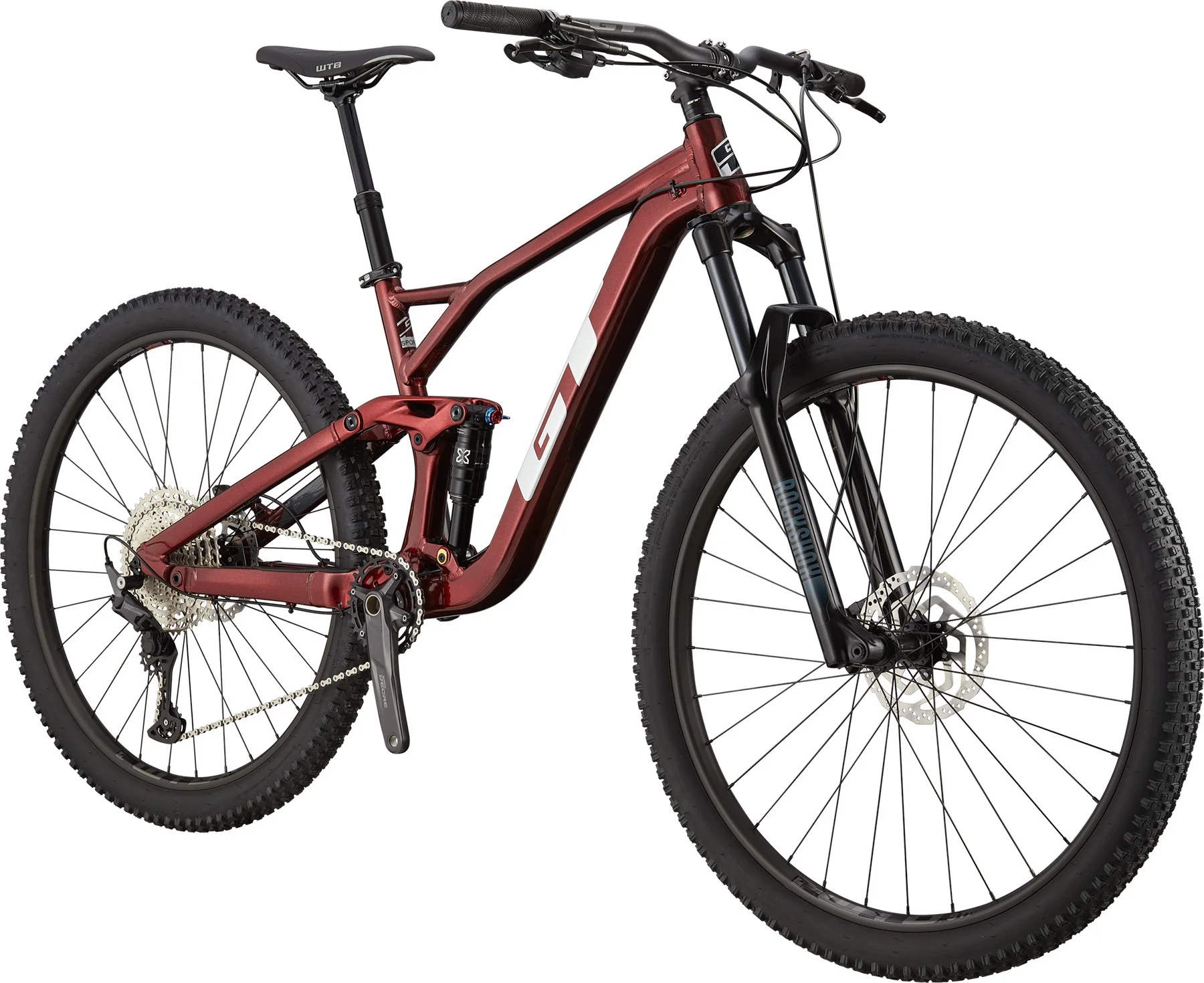 Bicicleta Mountain Bike Enduro GT Sensor Sport Roja Aro 29 - Image 3