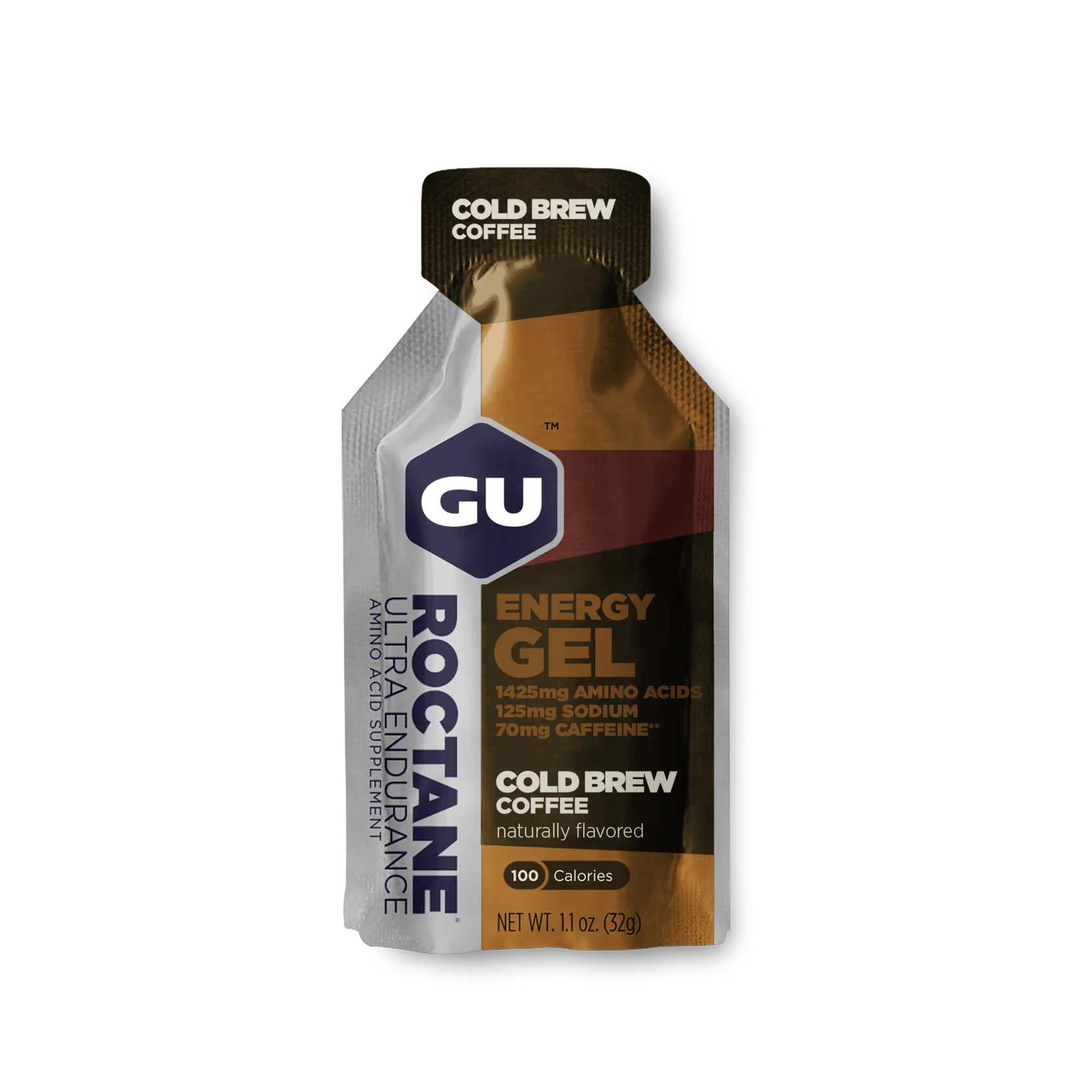 GU Energy Box Roctane Energy Gel, Cold Brew Coffee - Image 2