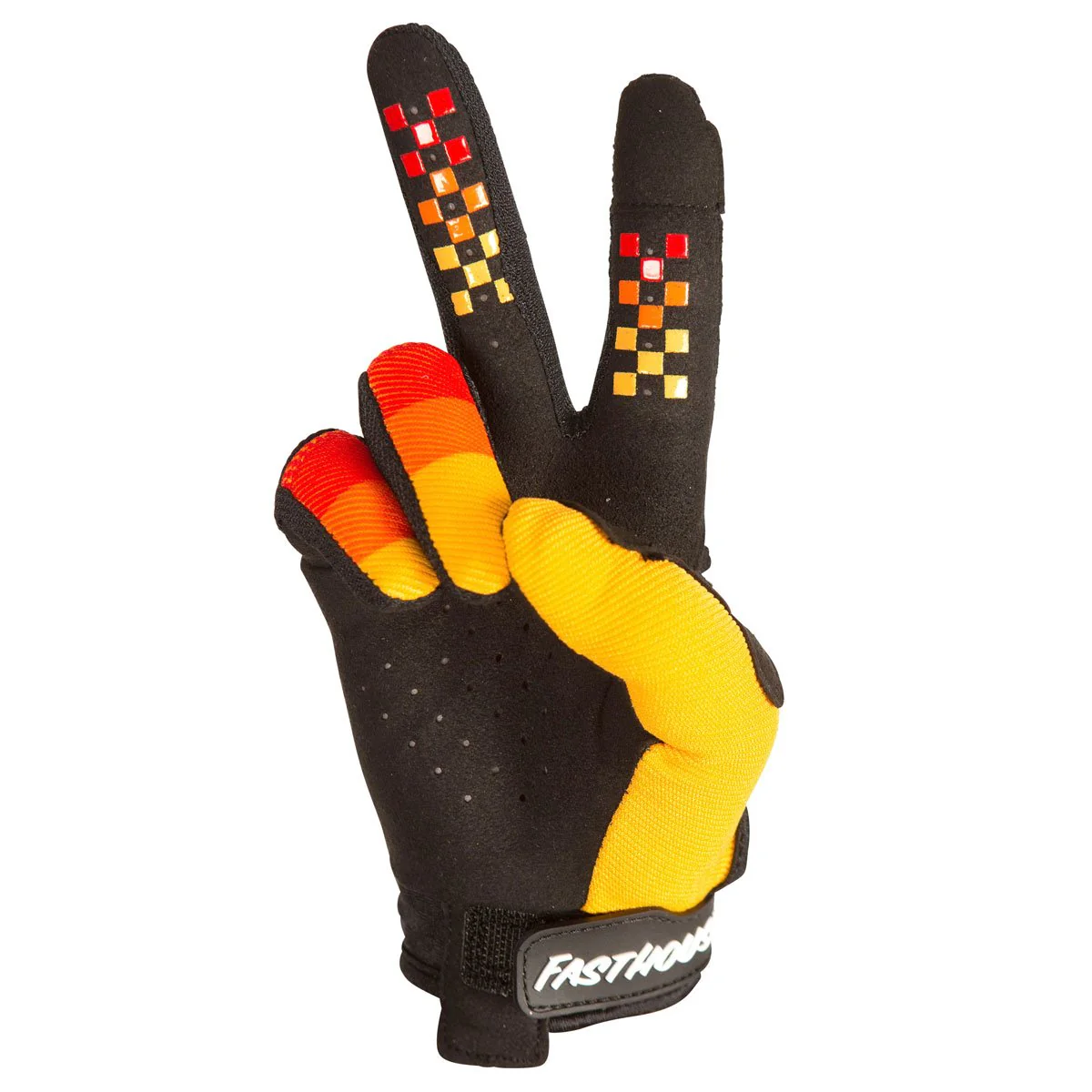 Guante de Bicicleta Pacer Amarillo FastHouse - Image 2