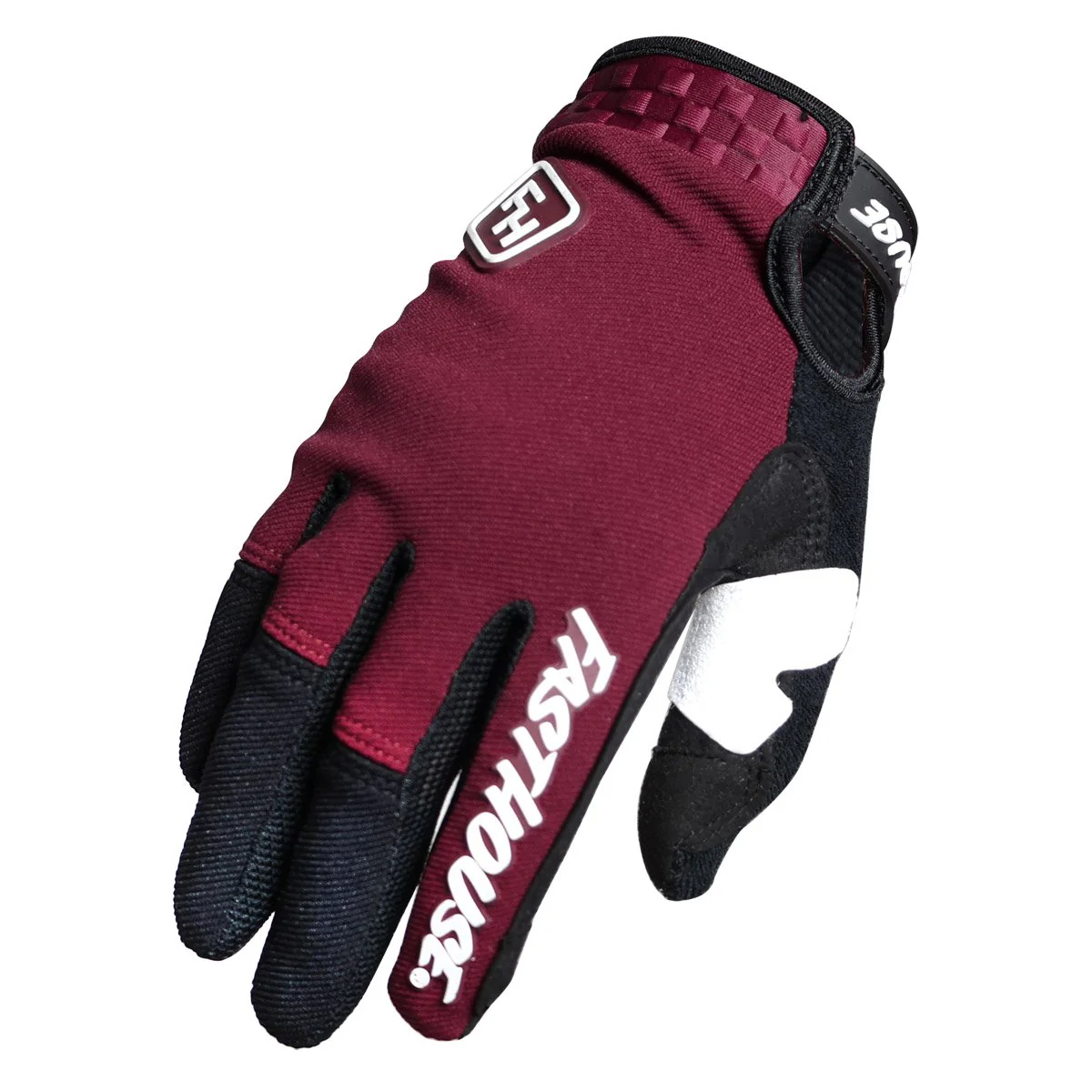 Guante de Bicicleta Ridgeline Burdeo FastHouse