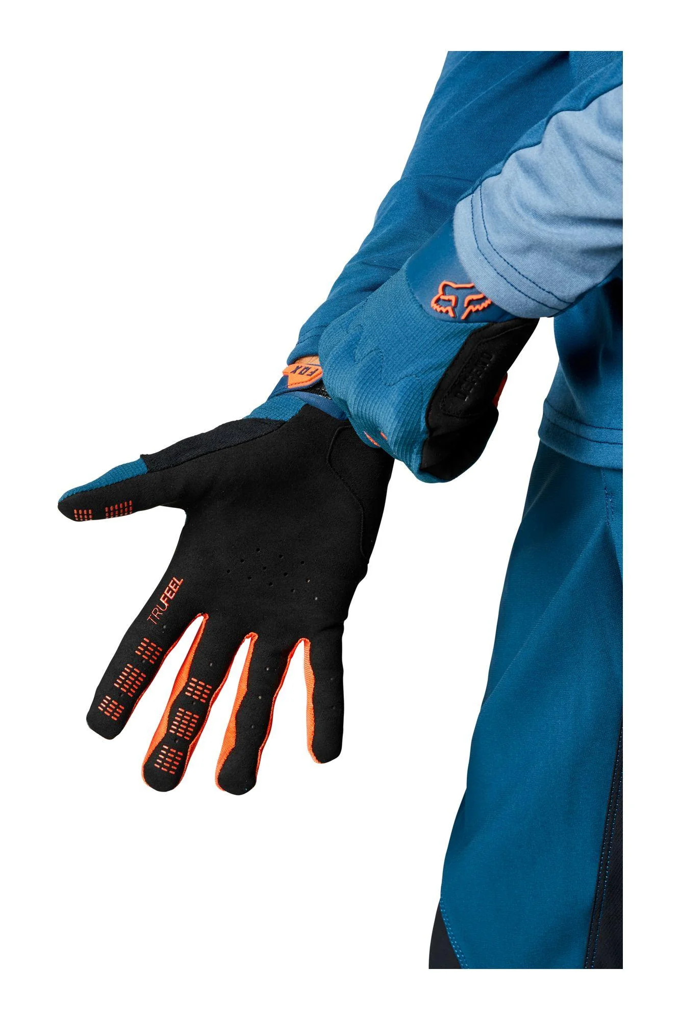 Guantes Bicicleta Defend D3O® Azul Fox Racing - Image 2