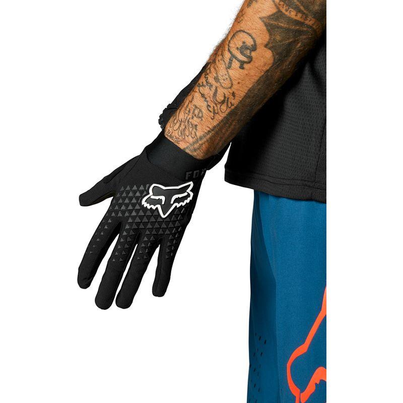 Guantes Bicicleta Defend Negro Fox Racing