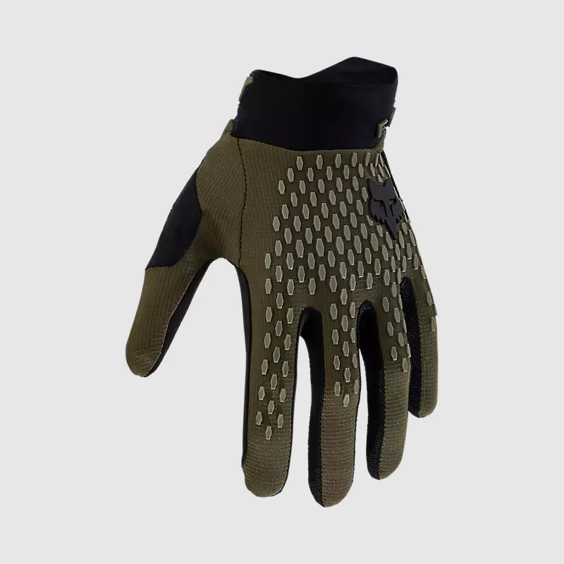 Guantes Bicicleta Fox Defend Verde Oliva