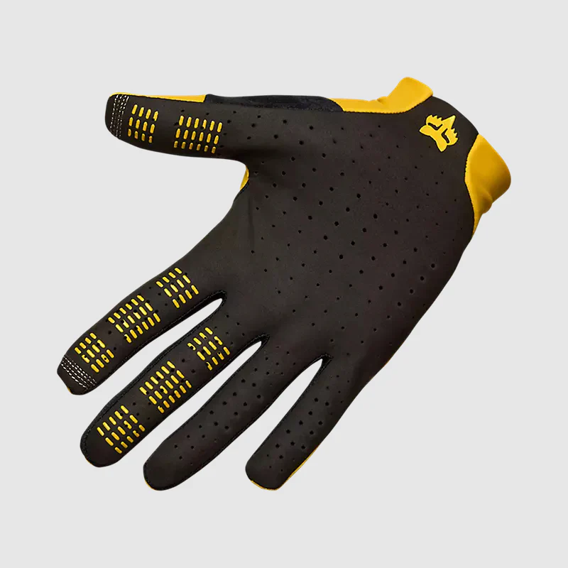 Guantes Bicicleta Flexair Amarillo Fox - Image 3