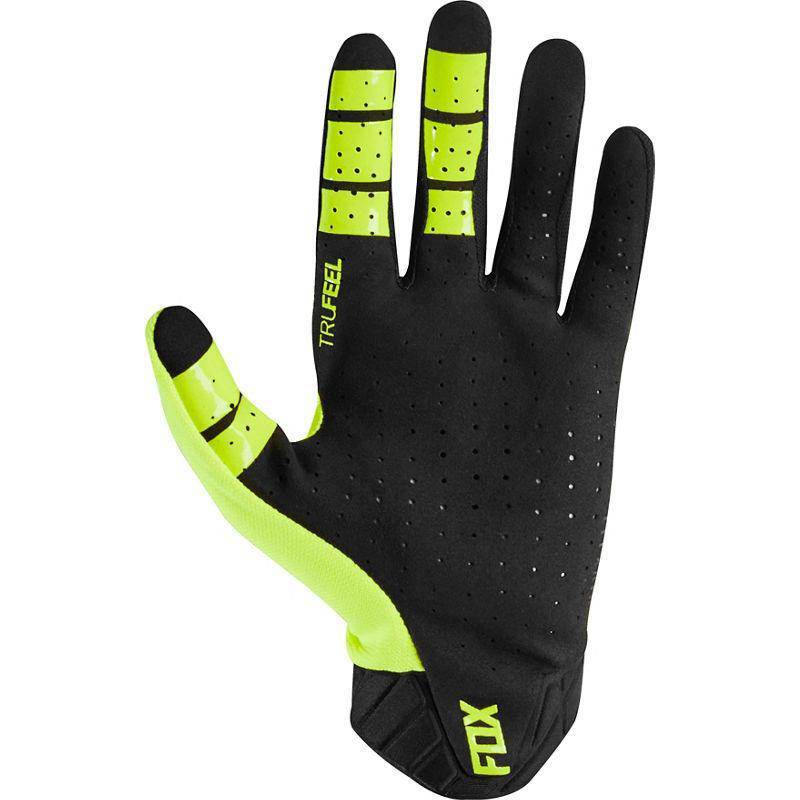 Guantes Bicicleta Flexair Lunar Amarillo Fluor Fox Racing - Image 2