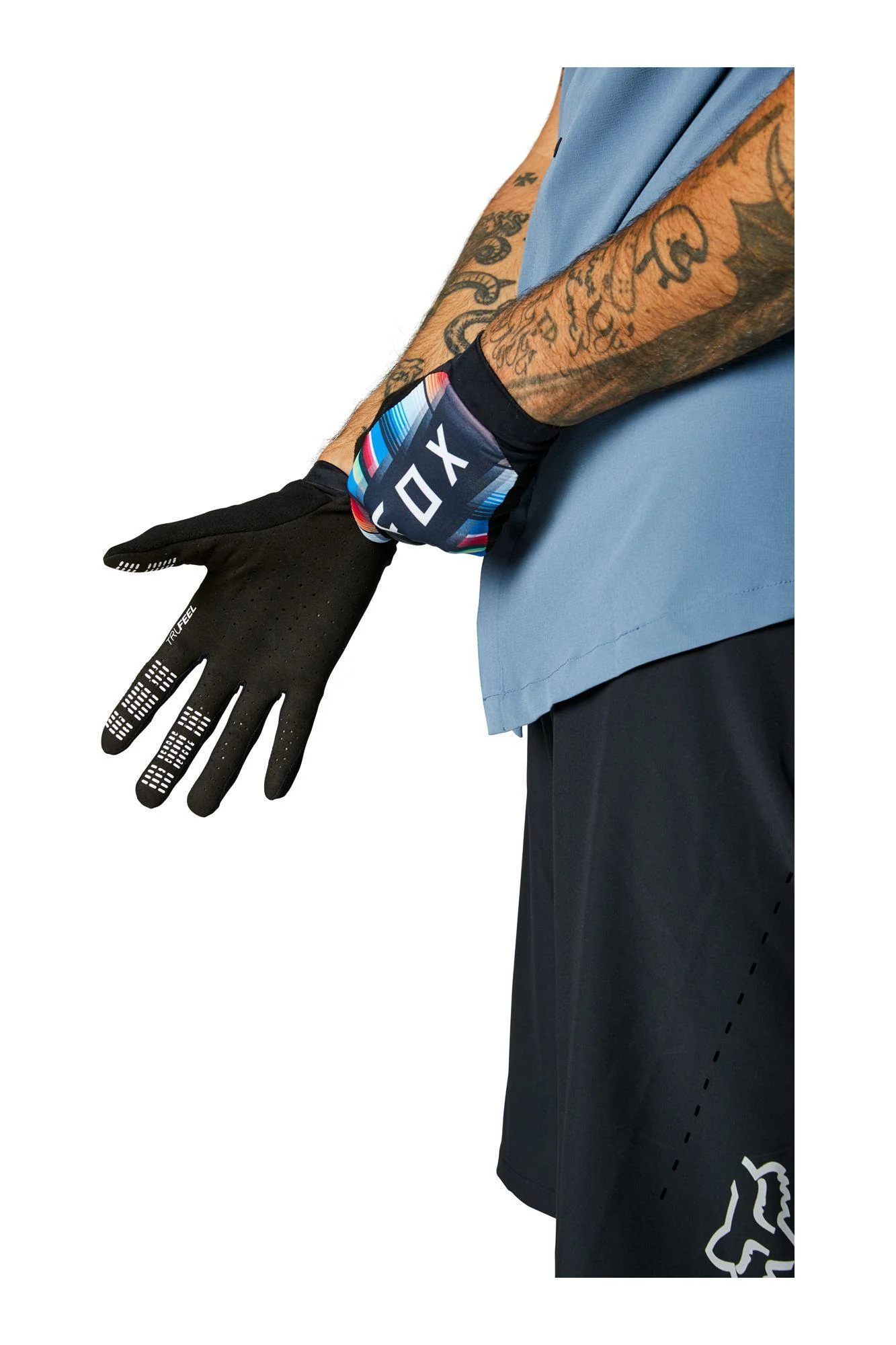 Guantes Bicicleta Flexair Multicolor Fox Racing - Image 2