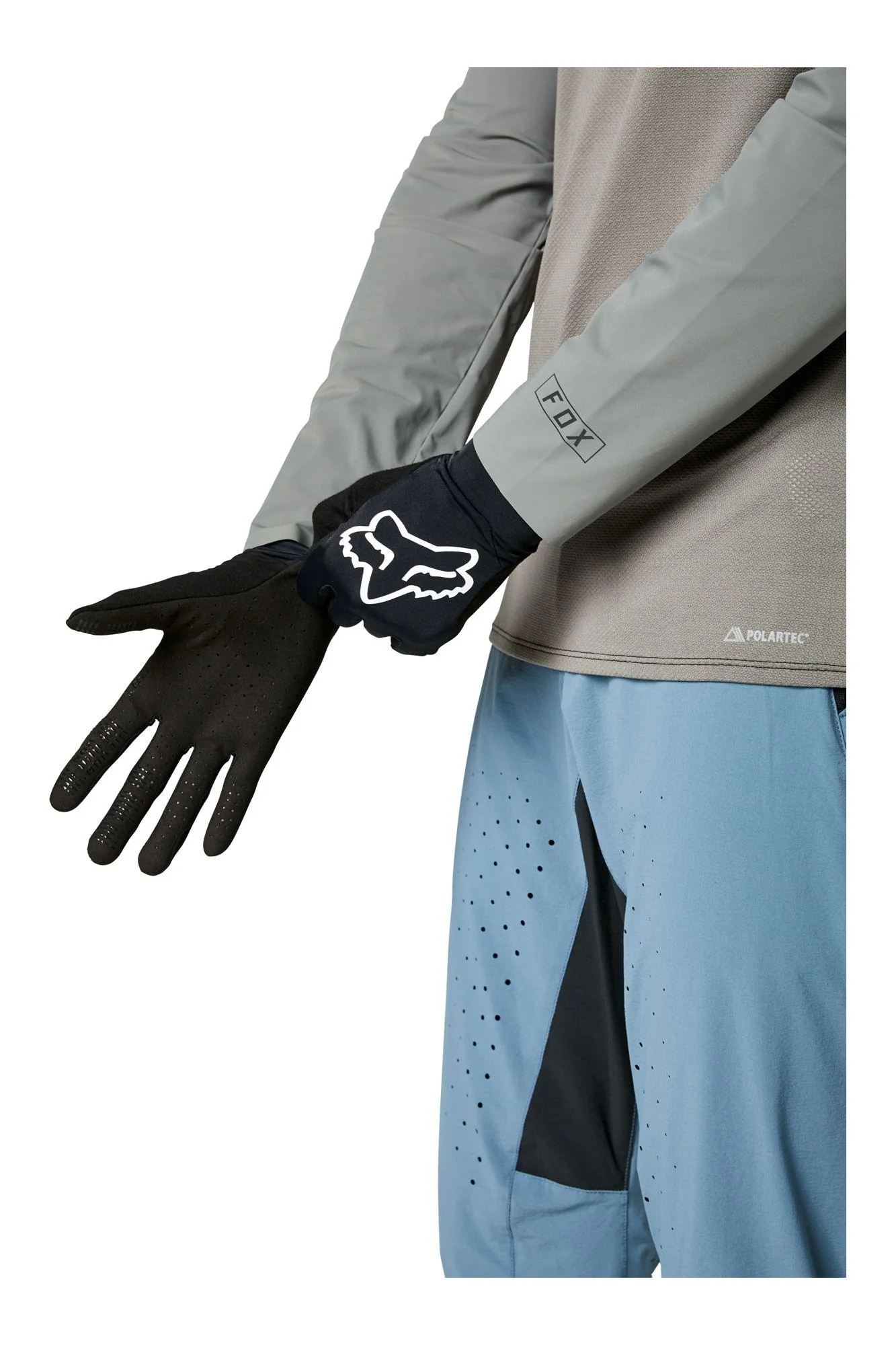 Guantes Bicicleta Flexair Negro Fox Racing - Image 2