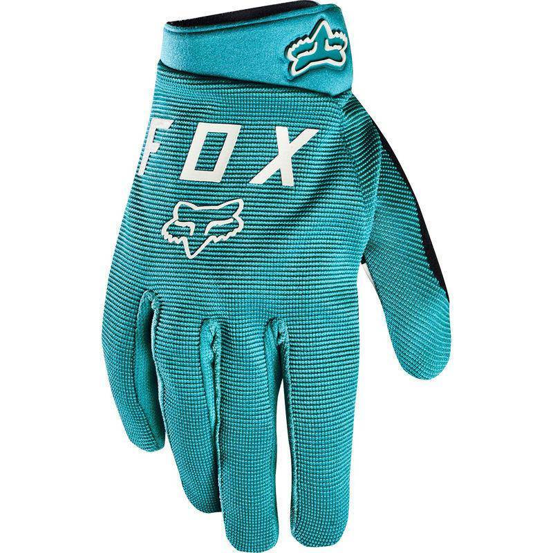 Guantes Bicicleta Mujer Ranger Celeste Fox Racing