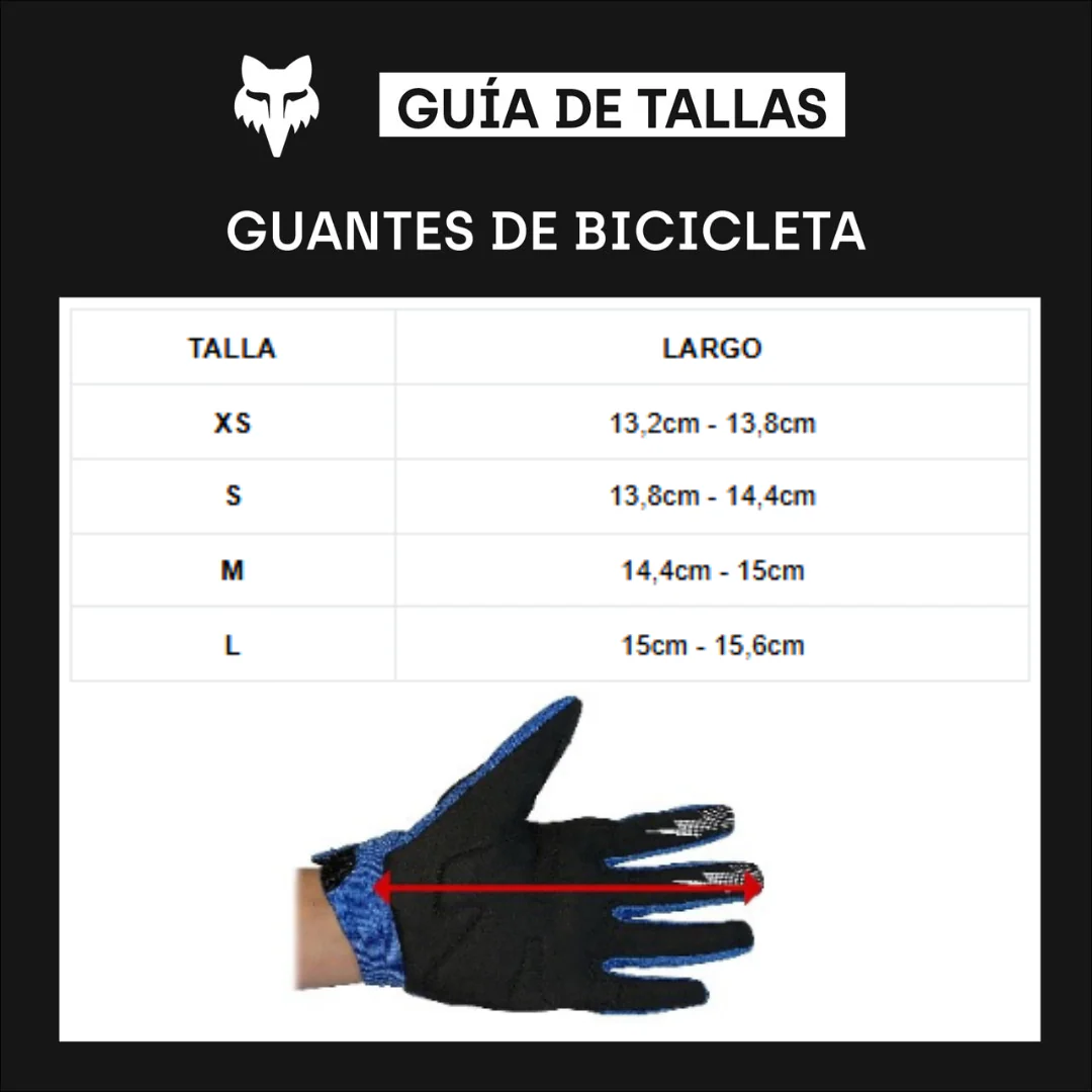 Guantes Bicicleta Niño Ranger Gris Fox - Image 3