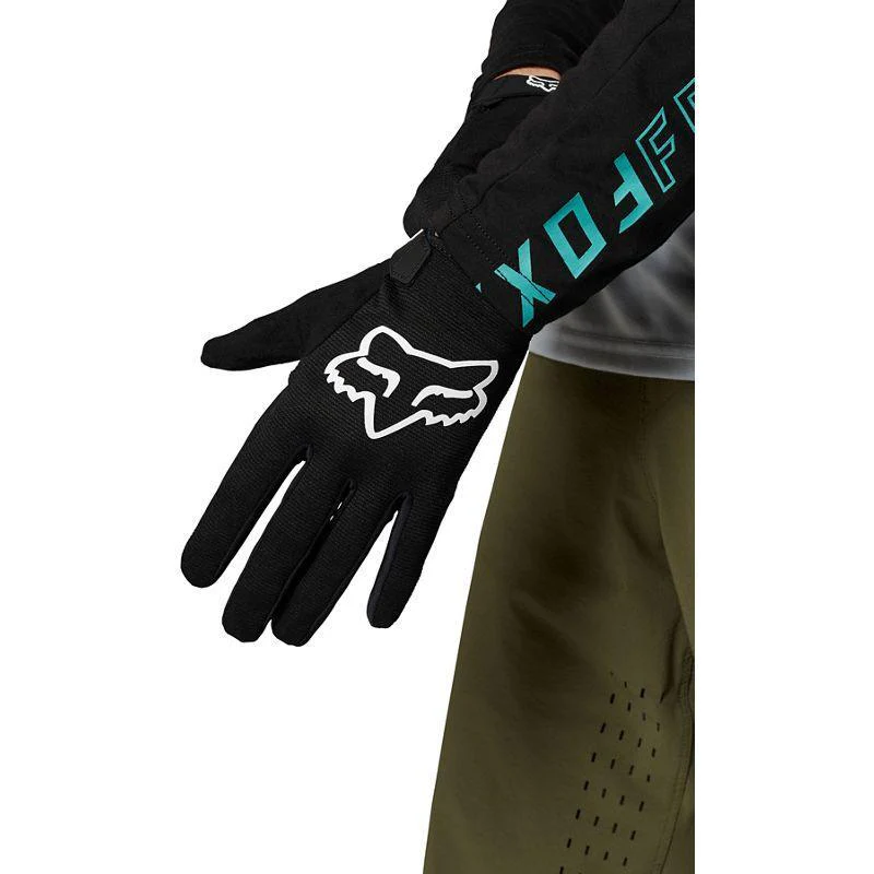 Guantes Bicicleta Niño Ranger Negro Fox Racing