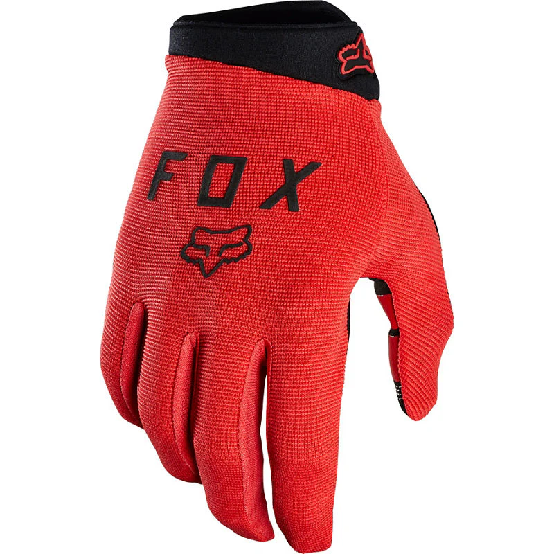 Guantes Bicicleta Niño Ranger Rojo Fox Racing