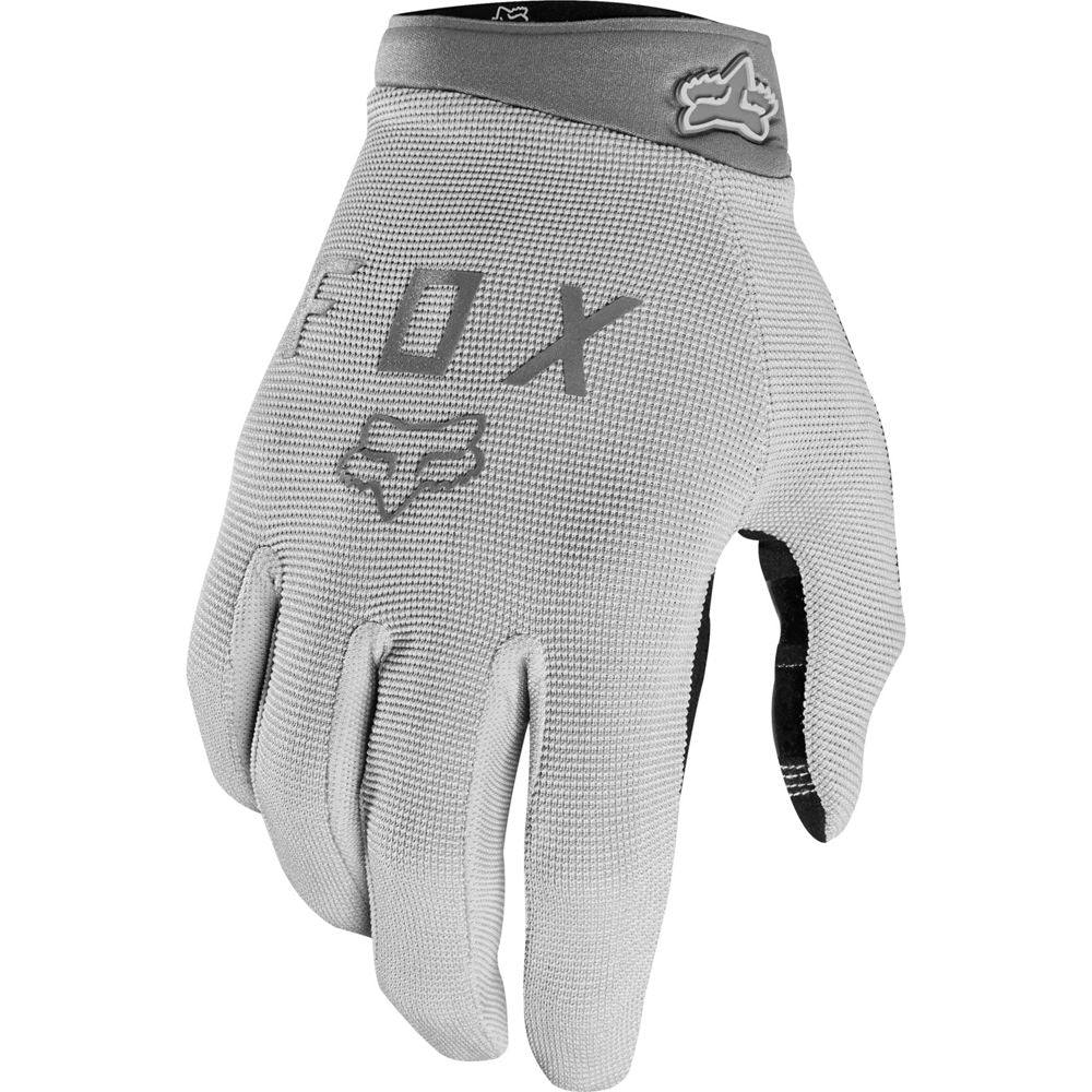 Guantes Bicicleta Ranger Gel Gris Acero Fox Racing