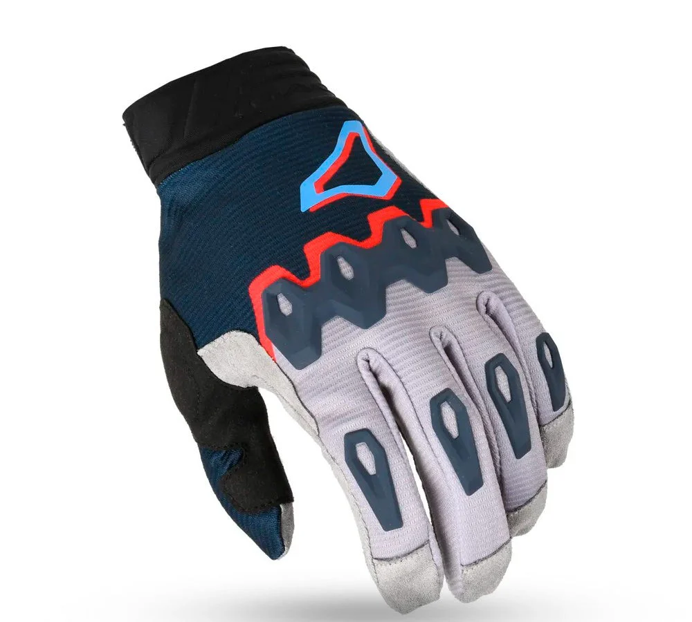 Guantes de Enduro/Mx Chameleon-1 azul/rojo | Macna
