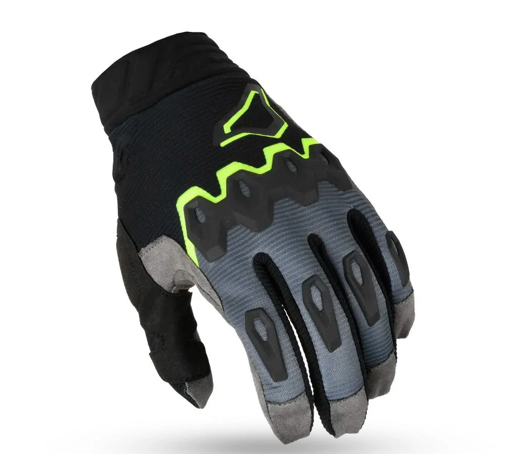 Guantes de Enduro/Mx Chameleon-1 gris/fluo | Macna