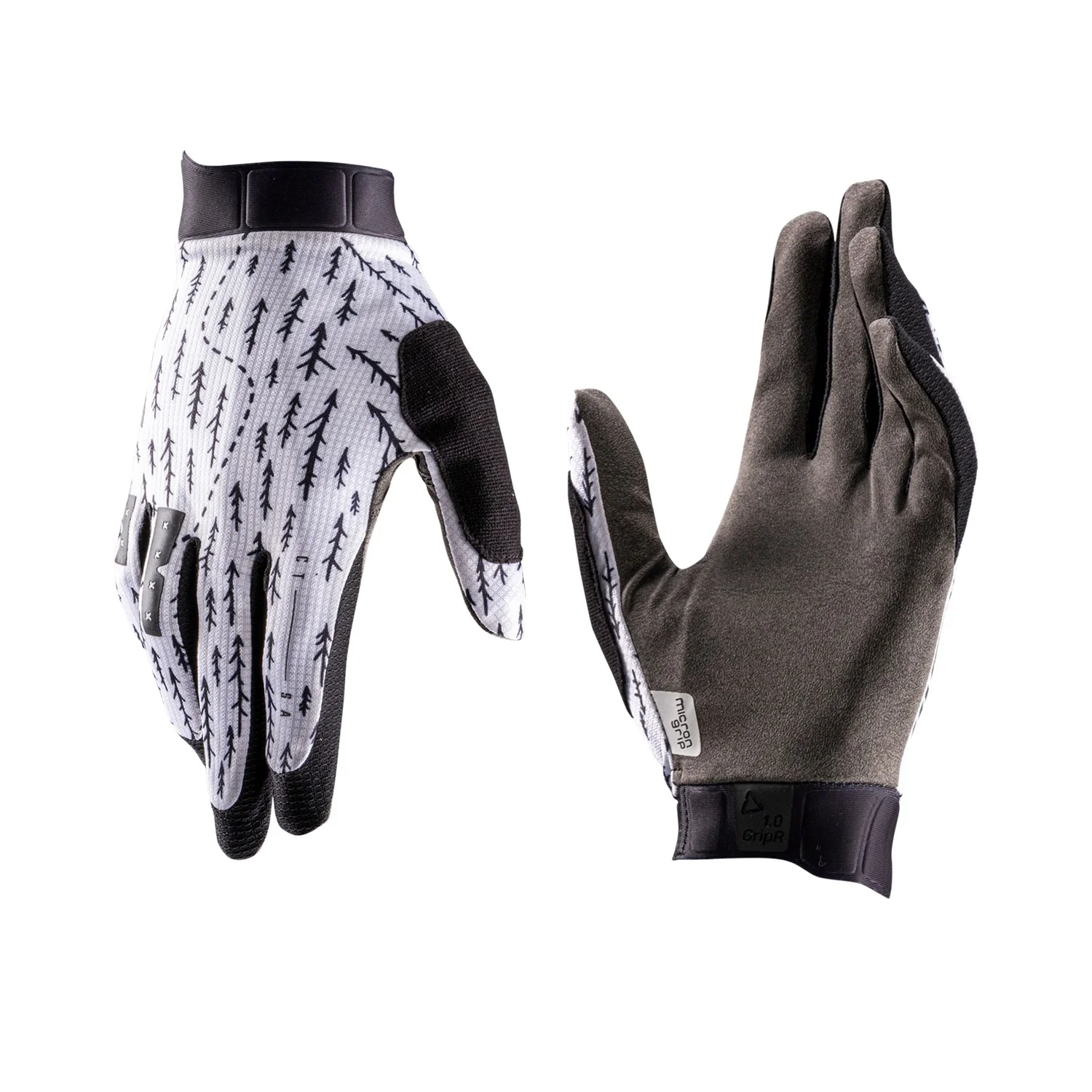 Guantes Leatt MTB GripR 1.0 Blanco Trails - Image 13