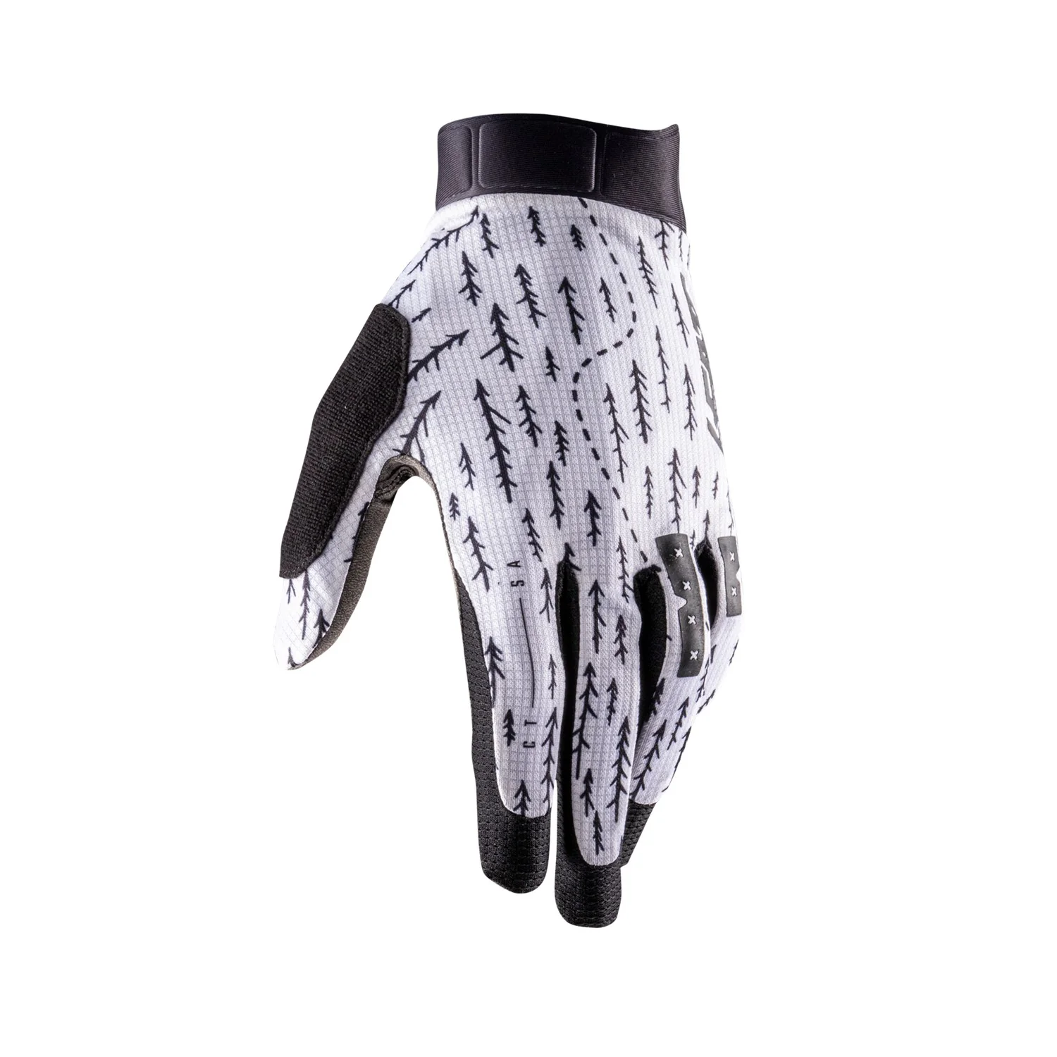 Guantes Leatt MTB Infantil JR GripR 1.0 Blanco Trails - Image 6