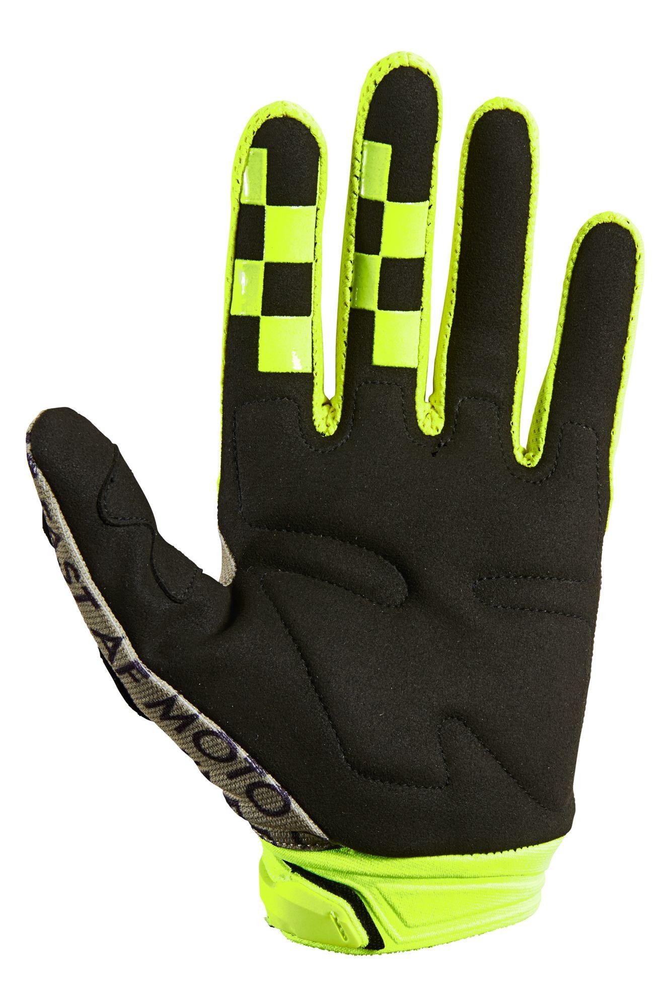 Guantes Moto 180 Illmatik Amarillo Fox Racing - Image 2