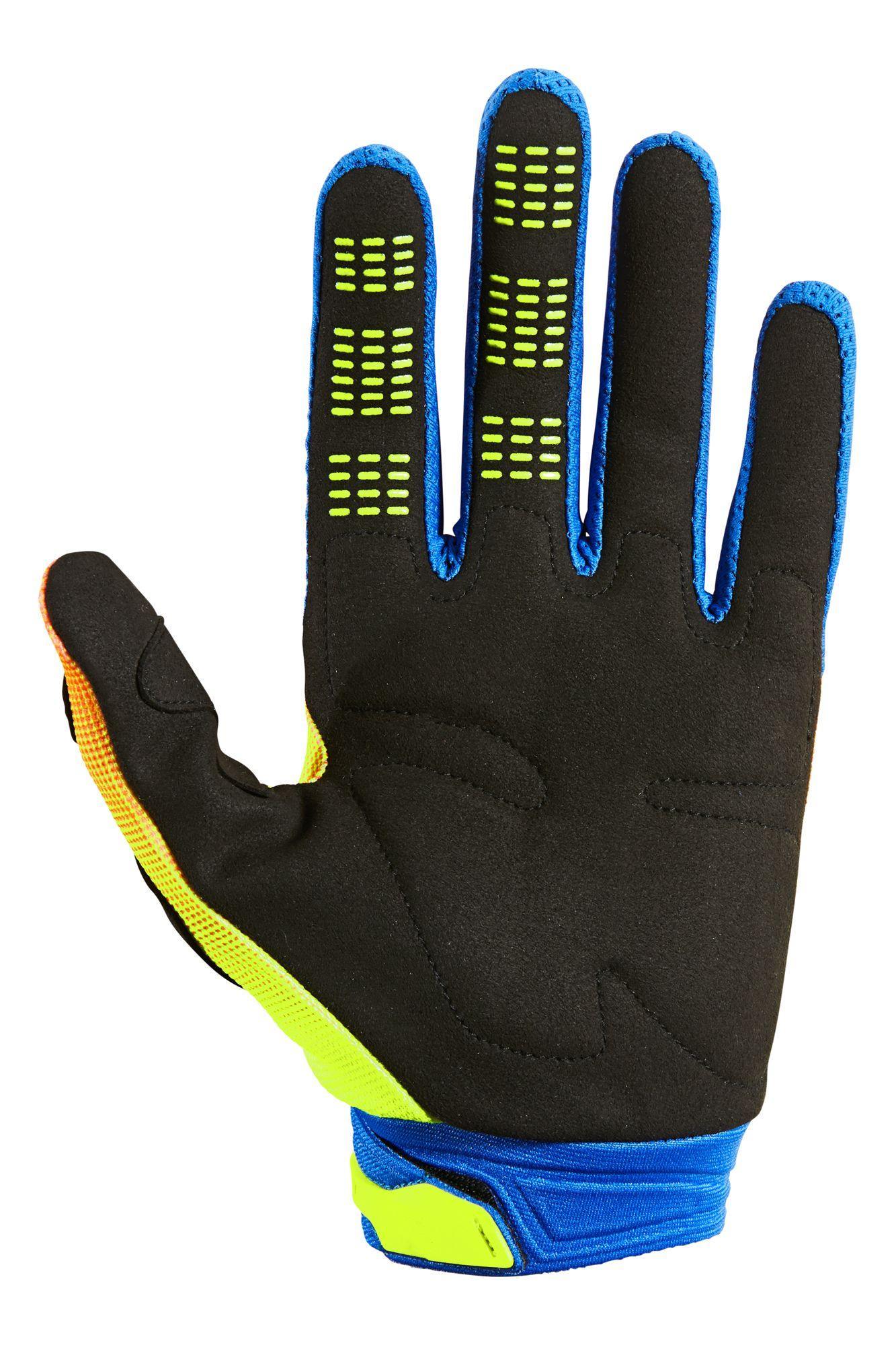 Guantes Moto 180 Oktiv Amarillo Fluor Fox Racing - Image 2