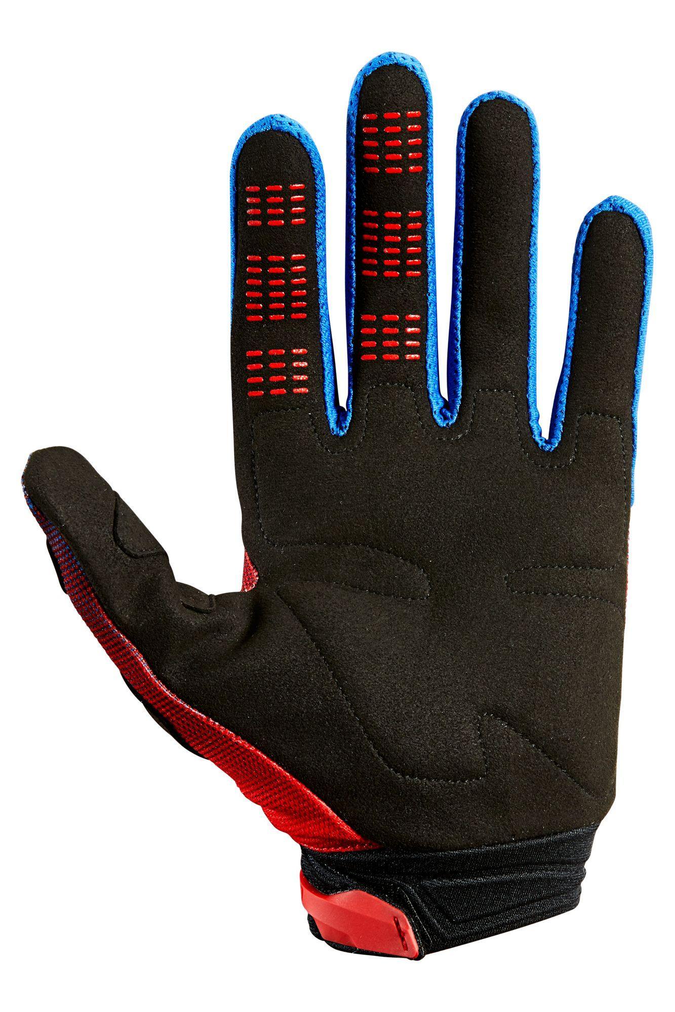 Guantes Moto 180 Oktiv Rojo Fluor Fox Racing - Image 2