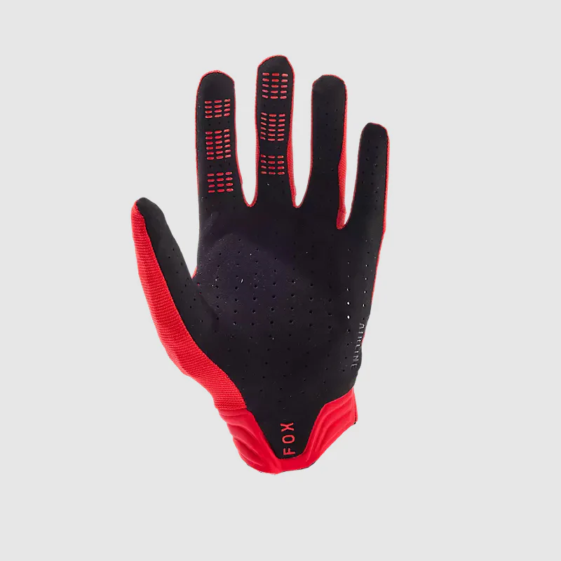 Guantes Moto Airline Rojo Fluor Fox - Image 2