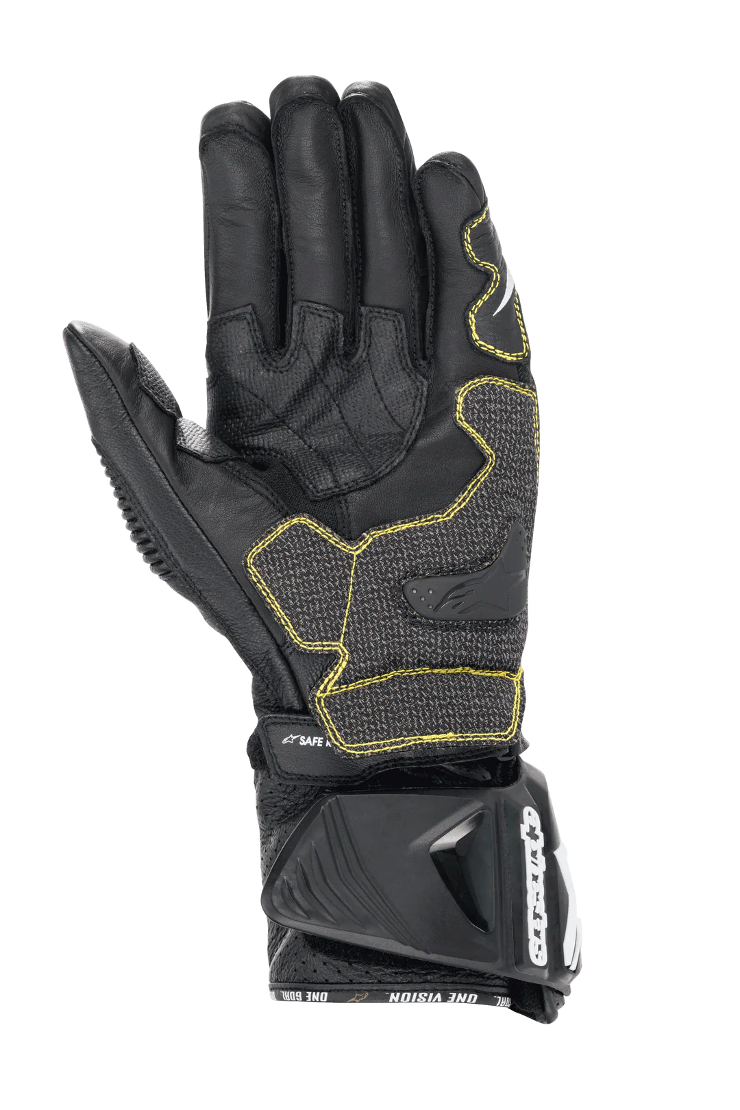 Guantes Moto Alpinestars GP Tech V2 Negro Blanco - Image 2