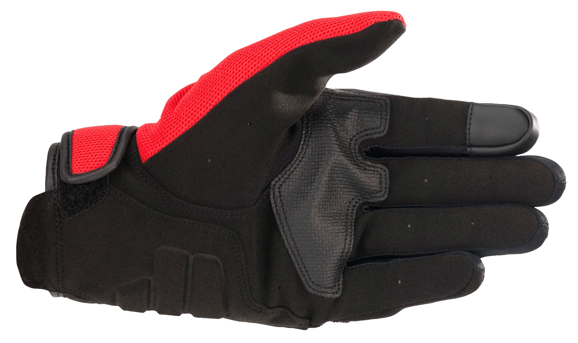 Guantes Moto Alpinestars Honda Copper Negro/Rojo - Image 2