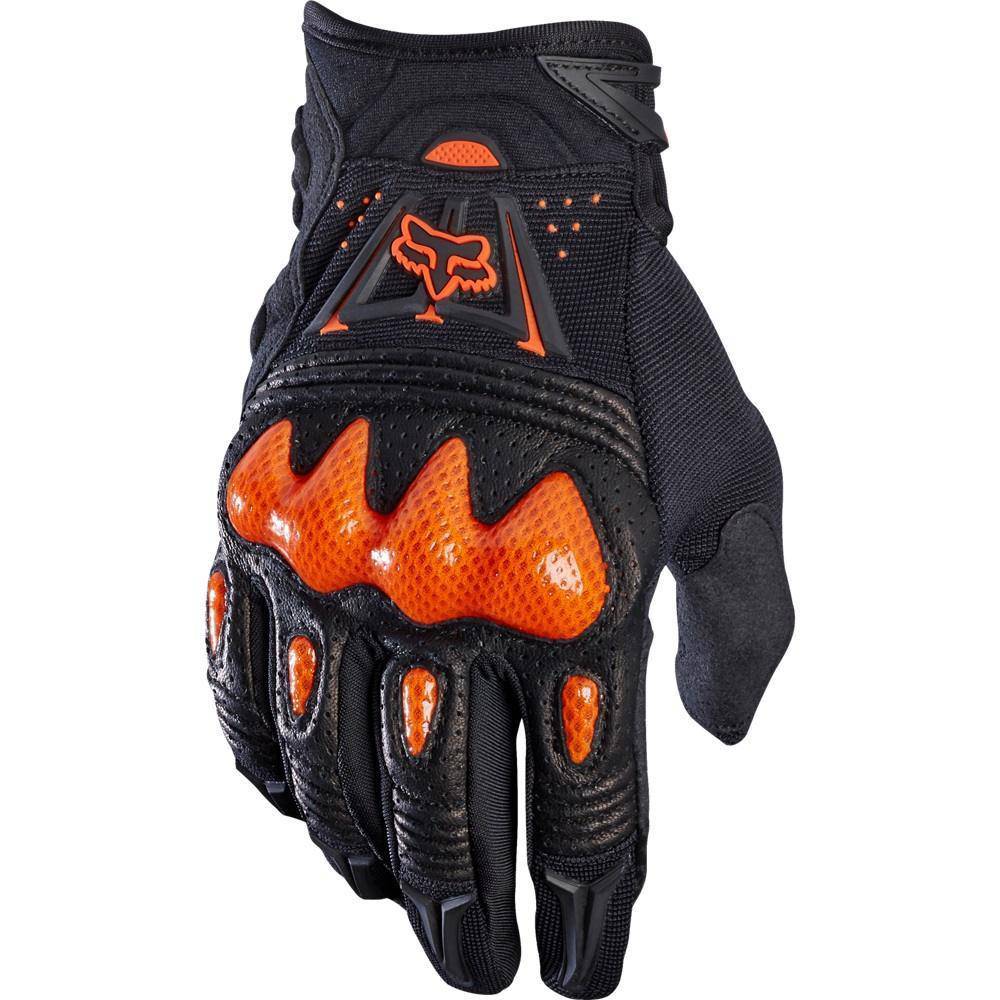 Guantes Moto Bomber Naranjo Fox Racing