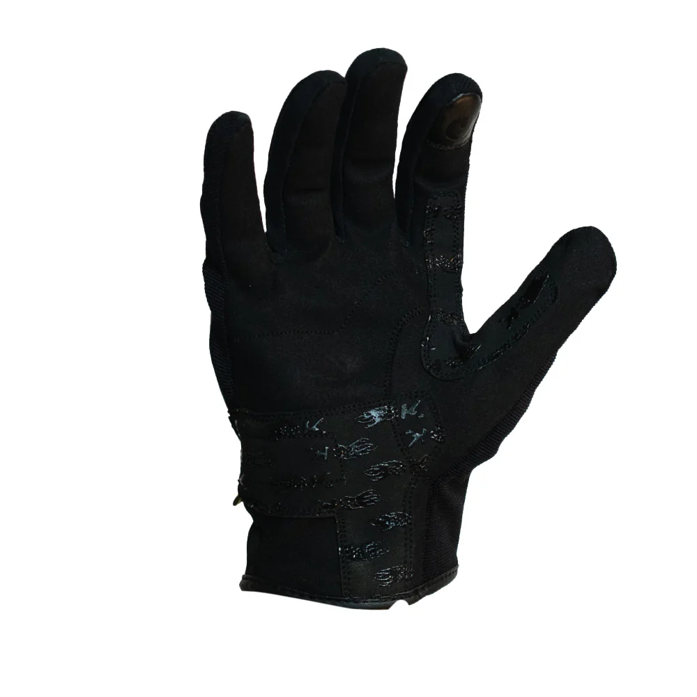 Guantes Moto Calle Citycore Apex Negro Verde KMZ - Image 6