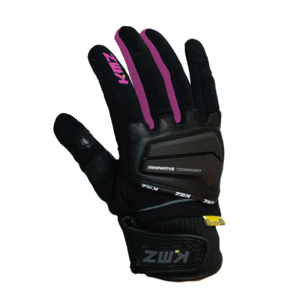 Guantes Moto Calle Citycore Apex Rosado Kmz