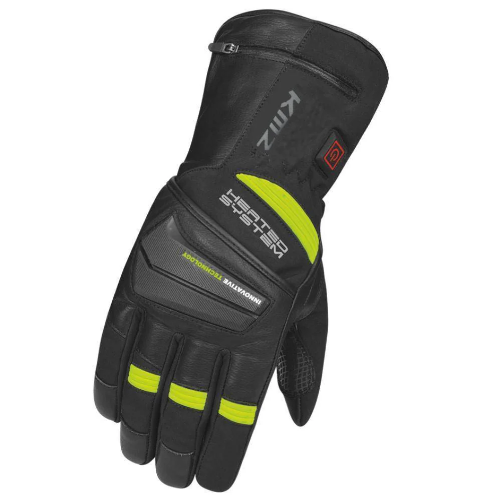 Guantes Moto Calle KMZ Cool Negro/Neon