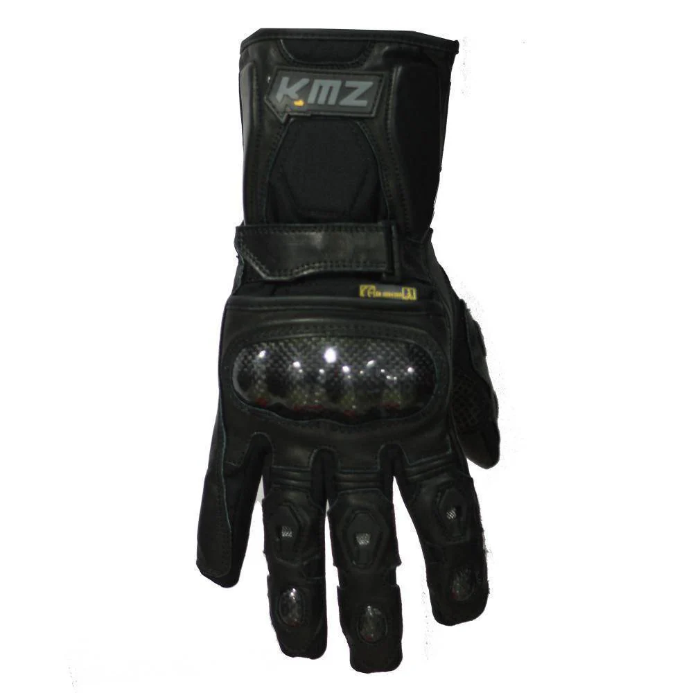 Guantes Moto Calle Highway Negro KMZ
