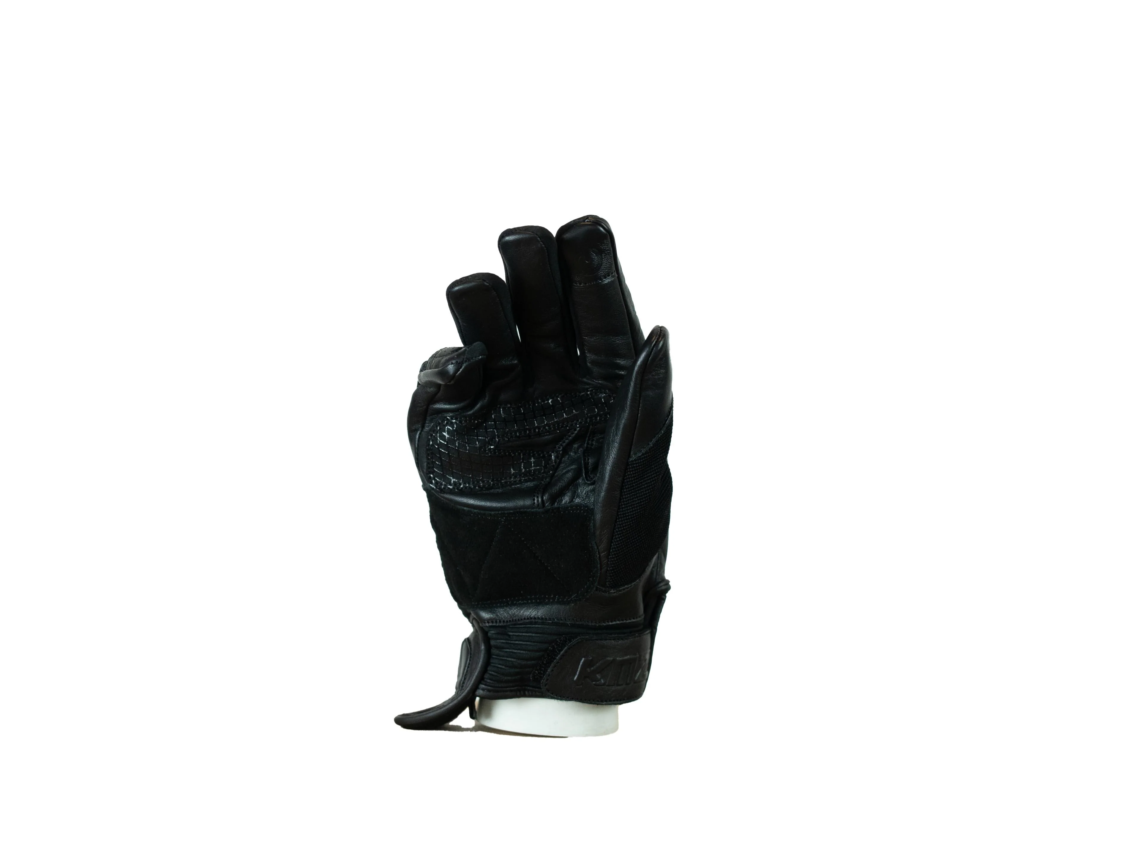 Guantes Moto Calle Knots IV Negro KMZ - Image 2