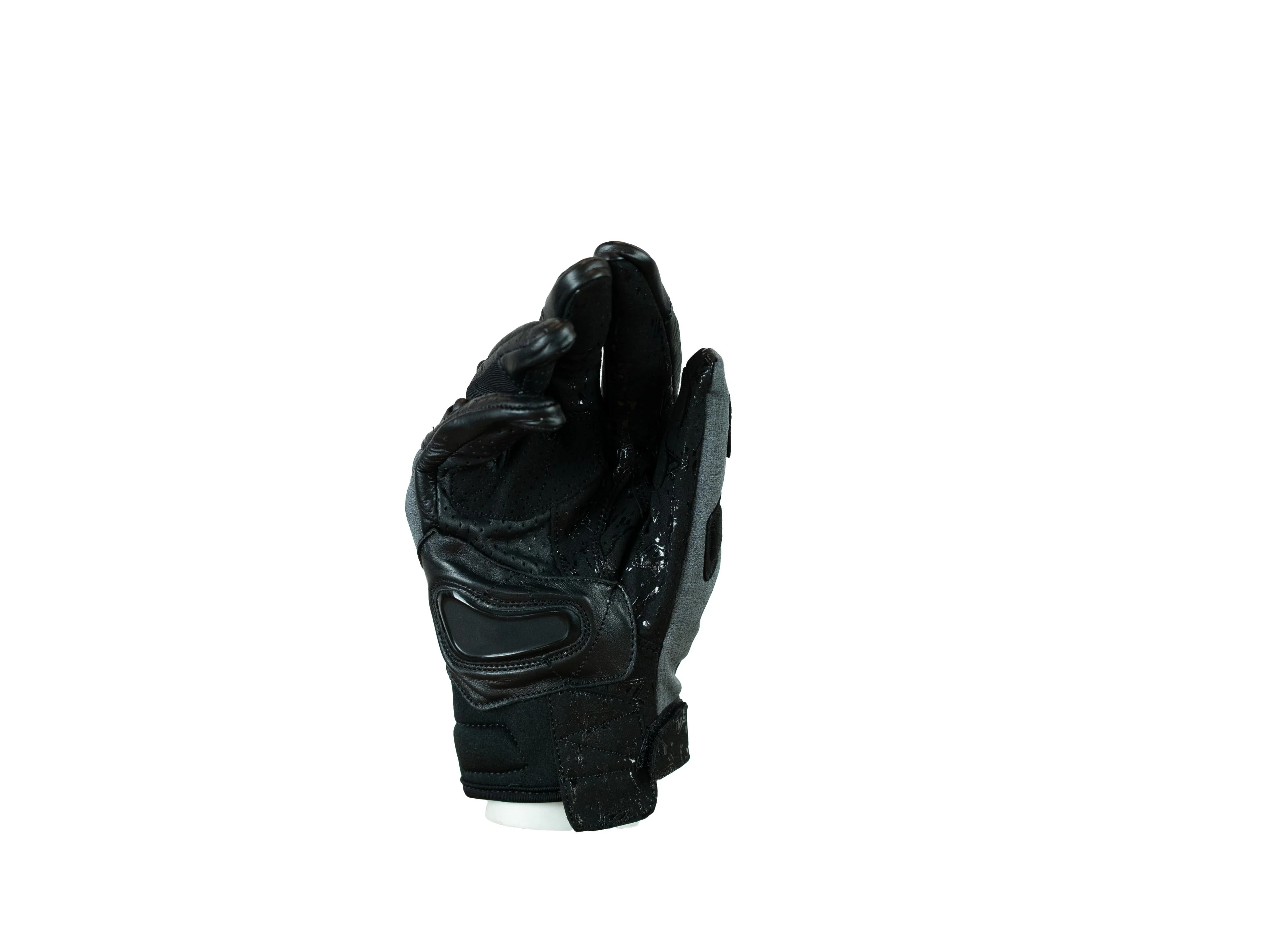 Guantes Moto Calle Knots Negro/Gris KMZ - Image 2