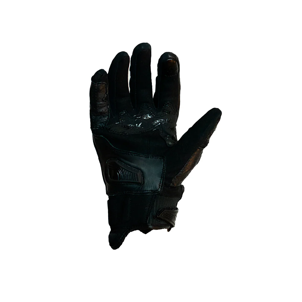 Guantes Moto Calle Metro Apex Negro Kmz - Image 2