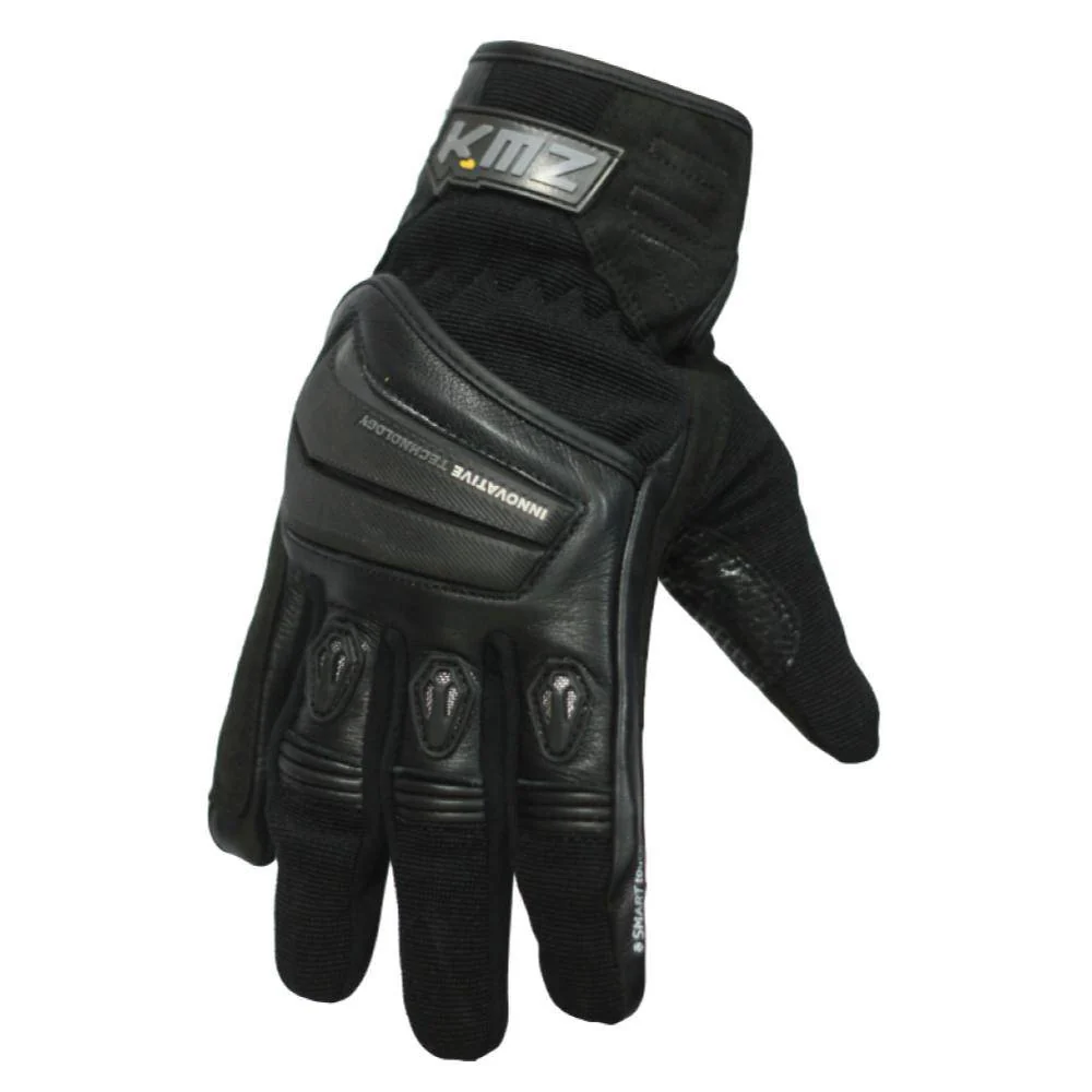 Guantes Moto Calle Raptor II Negro KMZ