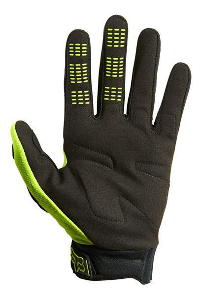 Guantes Moto Dirtpaw Amarillo Fluor Fox Racing - Image 2