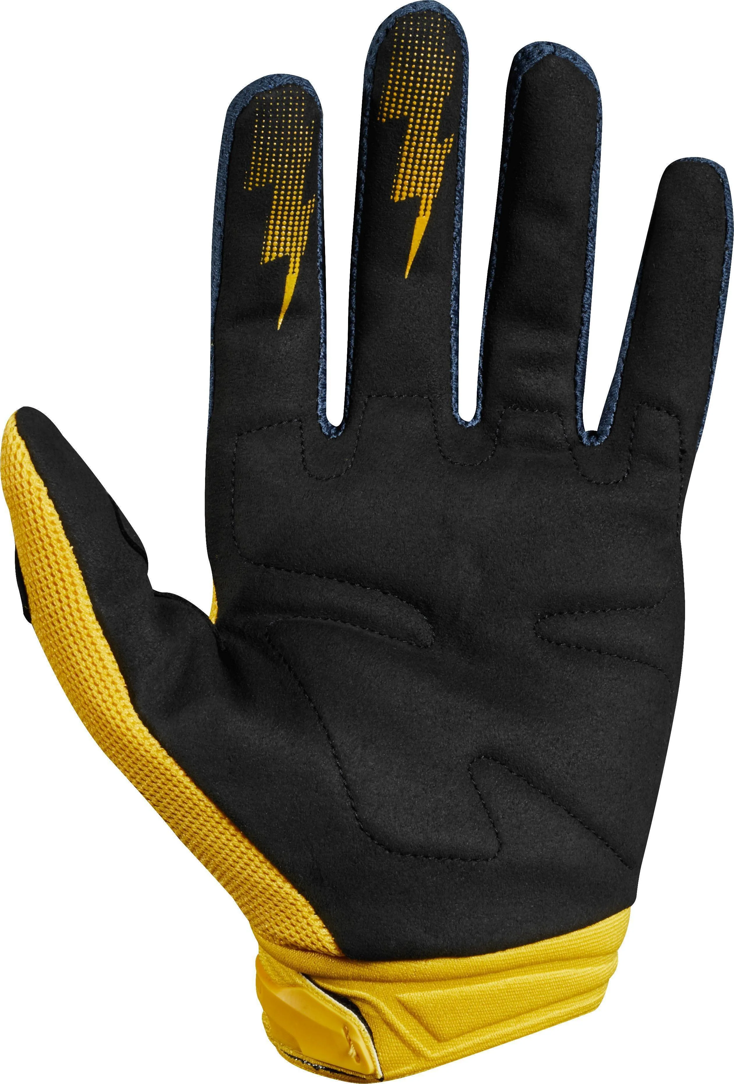 Guantes Moto Dirtpaw Azul Amarillo Fox Racing - Image 2
