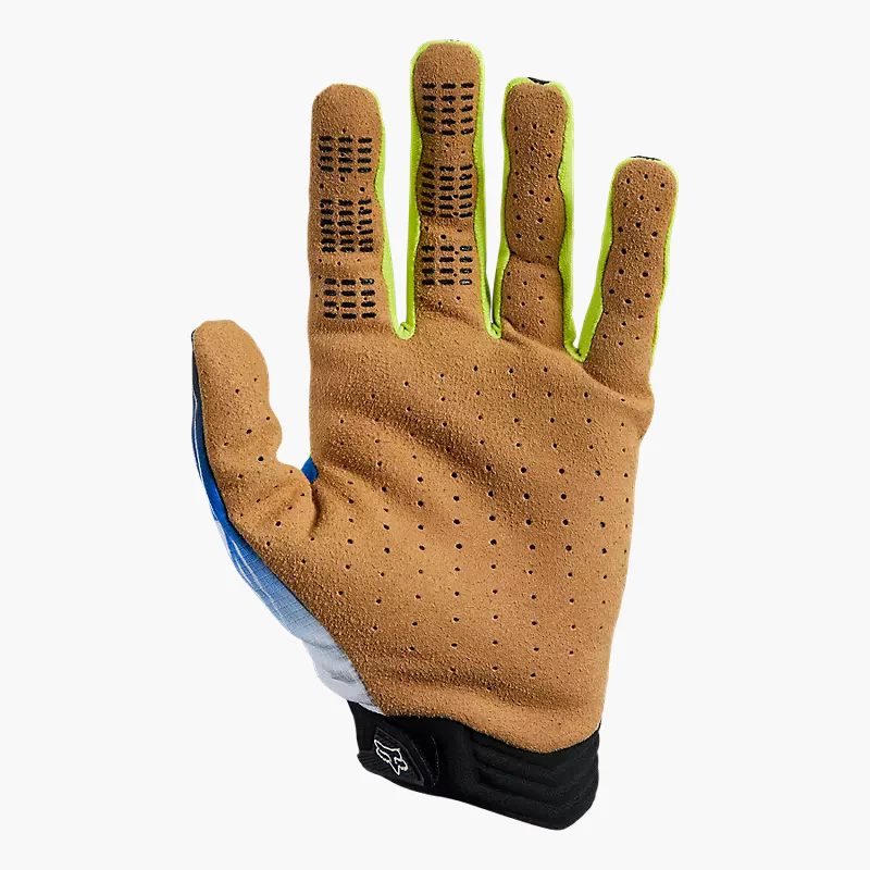 Guantes Moto Flexair Pro Circuit Foyl Negro/Blanco Fox - Image 2