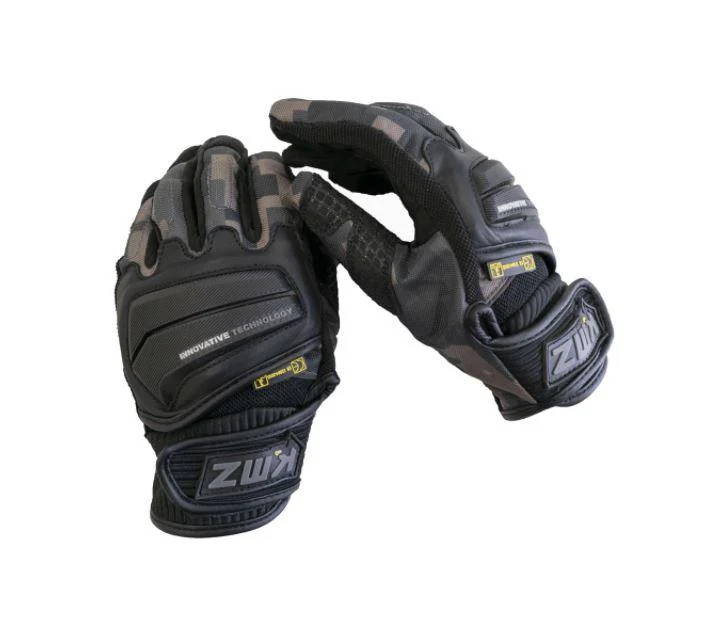 Guantes Moto Iraq Negro/Camo KMZ