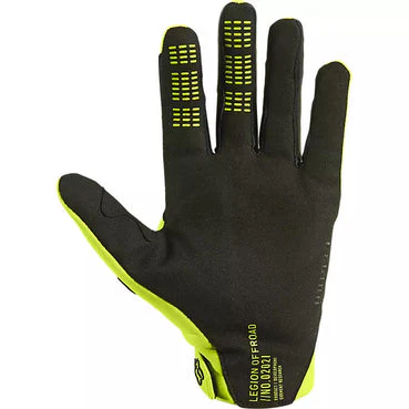 Guantes Moto Legion Thermo - CE Amarillo Fox Racing - Image 2