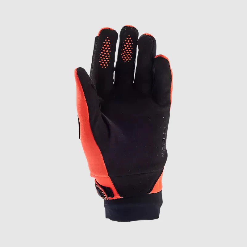 Guantes Moto Niño Defend Thermo Naranjo Fox - Image 2