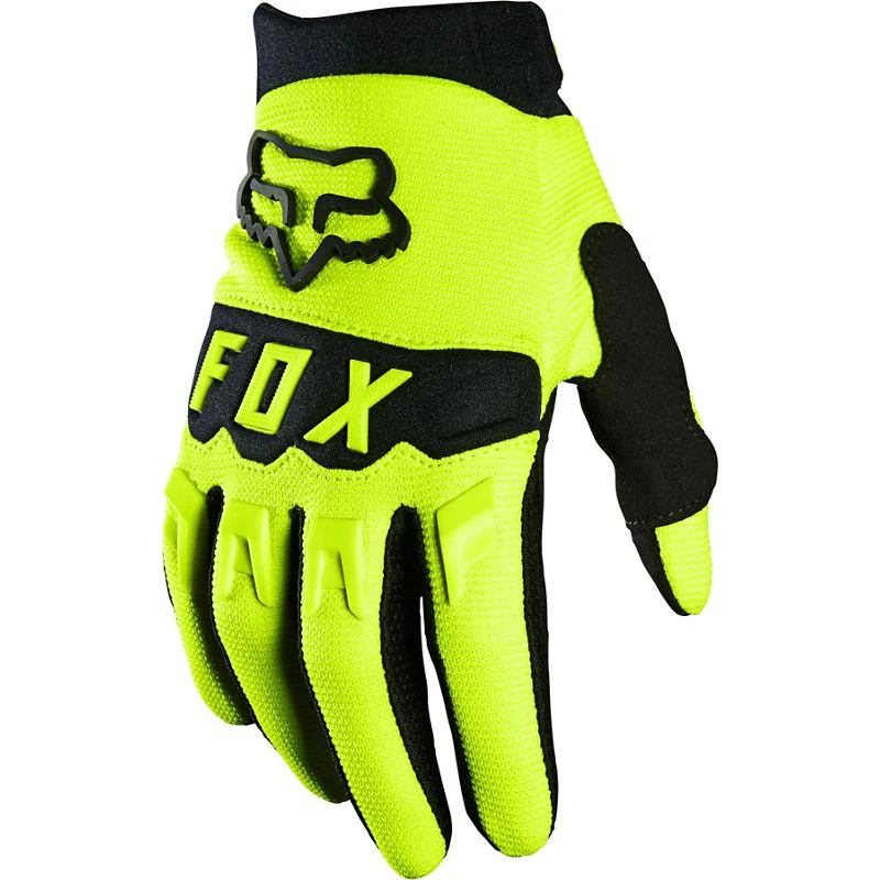 Guantes Moto Niño Dirtpaw Amarillo Fluor Fox Racing