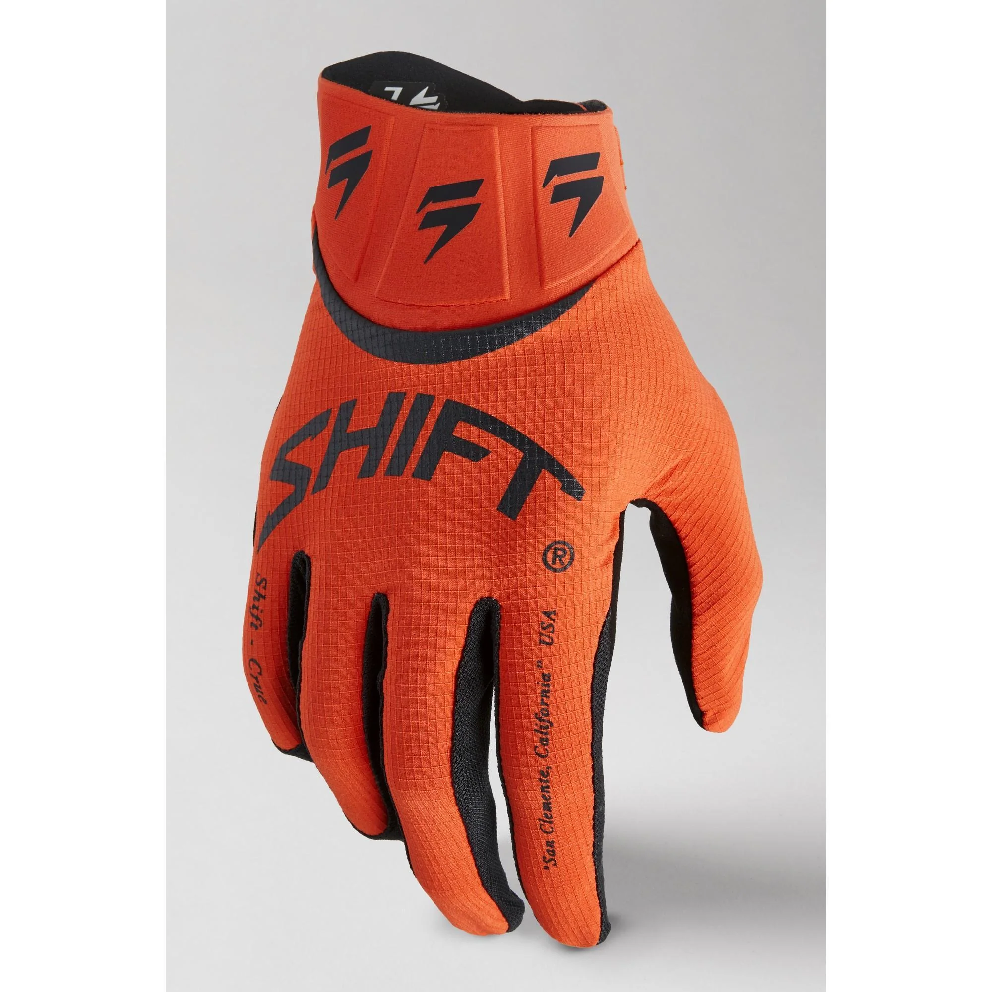 Guantes Moto Niño Whit3 Label Bliss Naranjo Shift